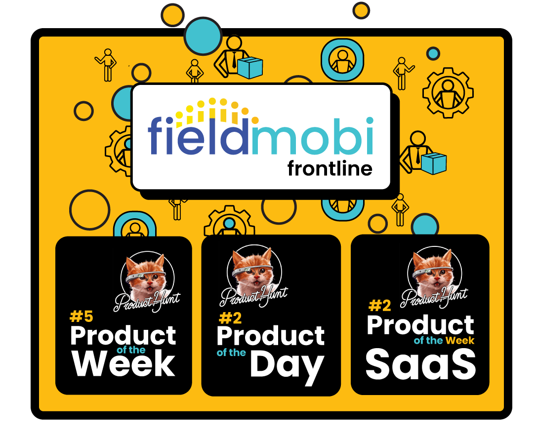 A direct line to the teams, resources and operations at the frontlines of you business. Fieldmobi Frontline Coming Soon on Product Hunt